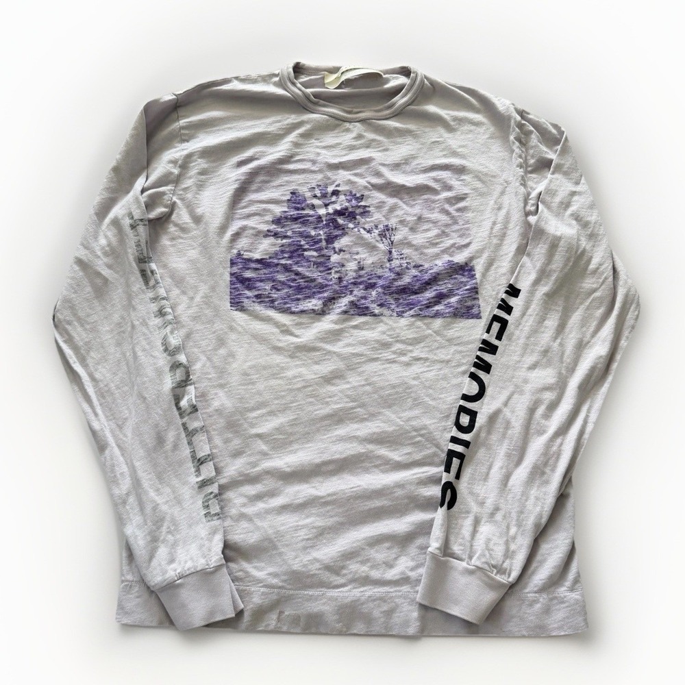 1017 ALYX 9SM Long Sleeve Graphic Shirt Made In Italy Streetwear M Screen print
